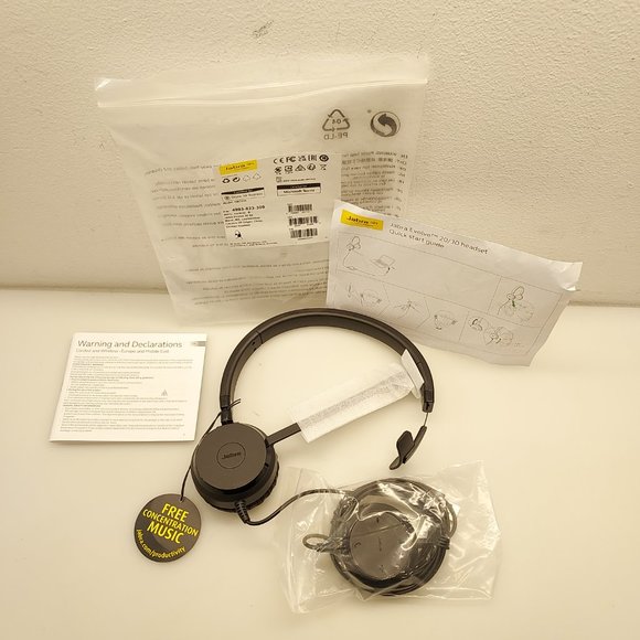 JABRA EVOLVE 20 SE HSC016 MONO NOISE CANCELLING HEADPHONES/HEADSET 4999-823-309 - Picture 4 of 8